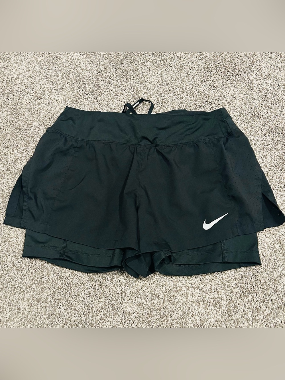 Nike Black Athletic Running Shorts M